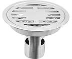 Thick Stainless Steel Floor Drain Round Bathroom Smell Proof Shower Drain Anti Smell Filters1pcs
