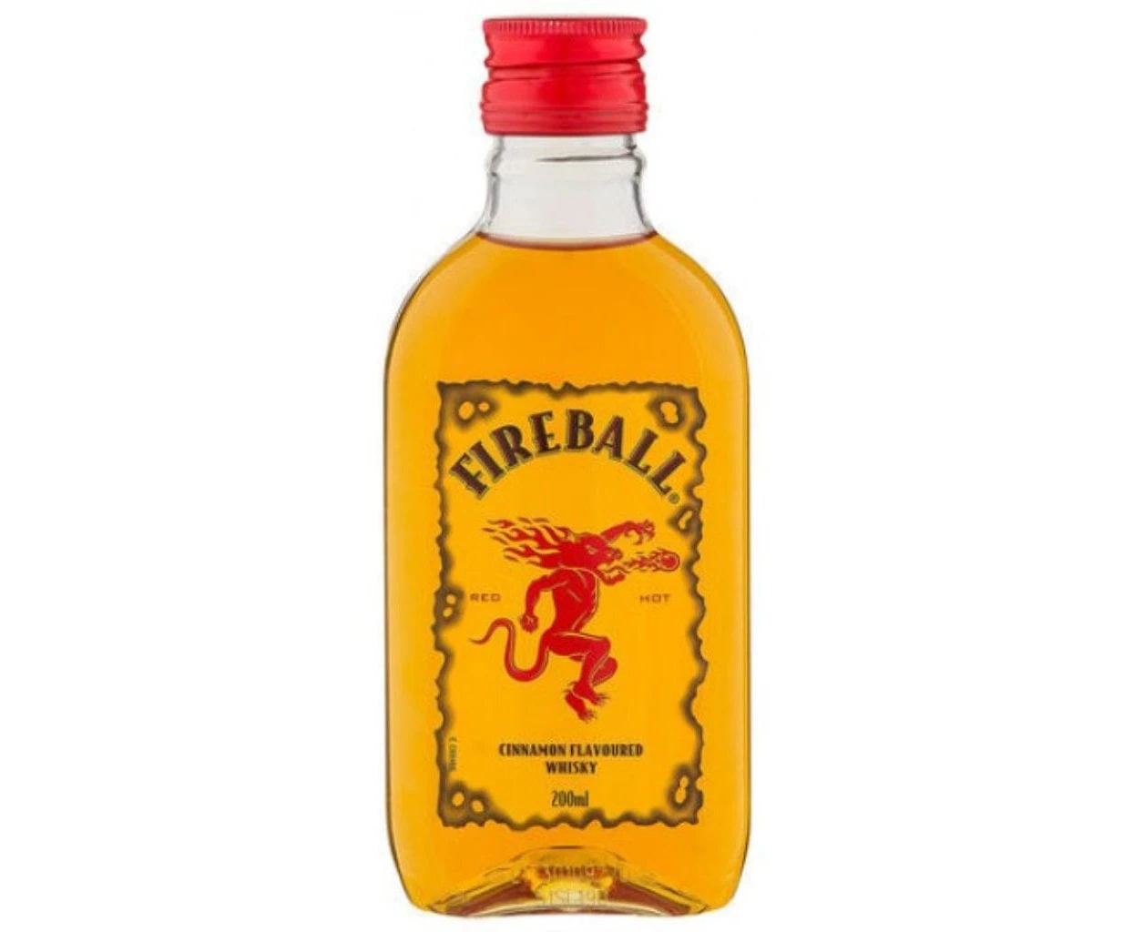 Fireball Cinnamon Whisky Liqueur 6pack 200ML