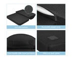 STARRY EUCALYPT Foot Rest Stool Foot Pad Foam Cushion Adjustable Office Pillow Under Desk Black