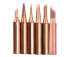 Polaris 936 900M Pure Copper Soldering Iron Tip Lead-free Welding Head Solder Tools Set-