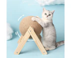 Cat Scratching Ball TKitten Sisal Rope Board Grinding Paws Toys Scratcher Toy