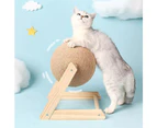 Cat Scratching Ball TKitten Sisal Rope Board Grinding Paws Toys Scratcher Toy