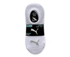 Puma Women's No Show Sport Liner Sneaker Socks 8-Pair Shoe Size: 5-9.5 - Black/White/Grey