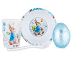 2 x Peter Rabbit Melamine Breakfast Set w/ Milk Chocolate Egg 40g