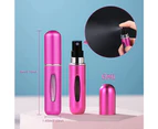 6Pcs 5ml Portable Mini Refillable Perfume Atomizer Bottle Scent Pump Case