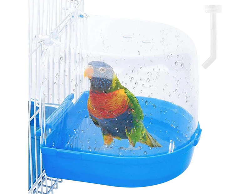 Bird Cage Hanging Shower Accessories Parrot Bathtub Stand Pet Bath