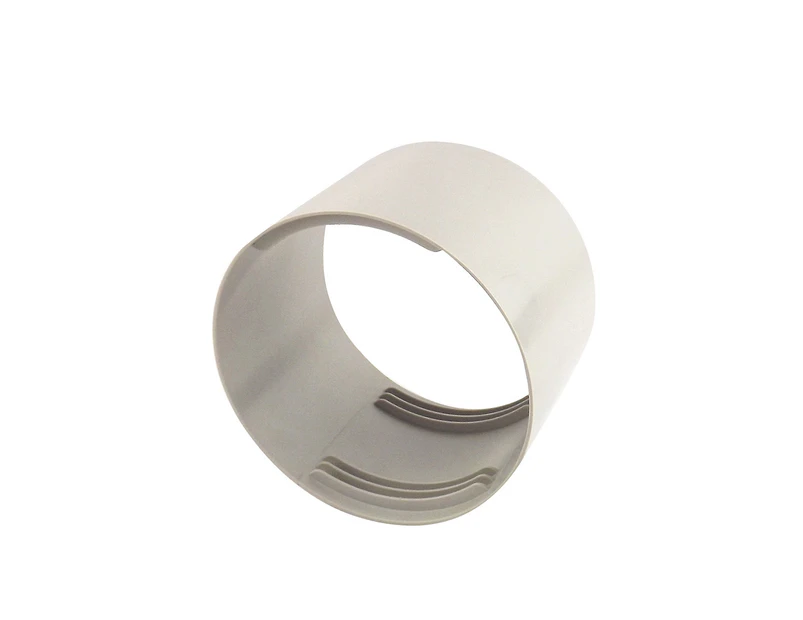 Polaris Threaded A/C Exhaust Hose Adapter Pipe Connector for Air Conditioner System-Silver-150mm