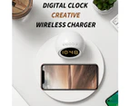 Multifunctional Digital Clock Alarm Clock Wireless Charging Night Light