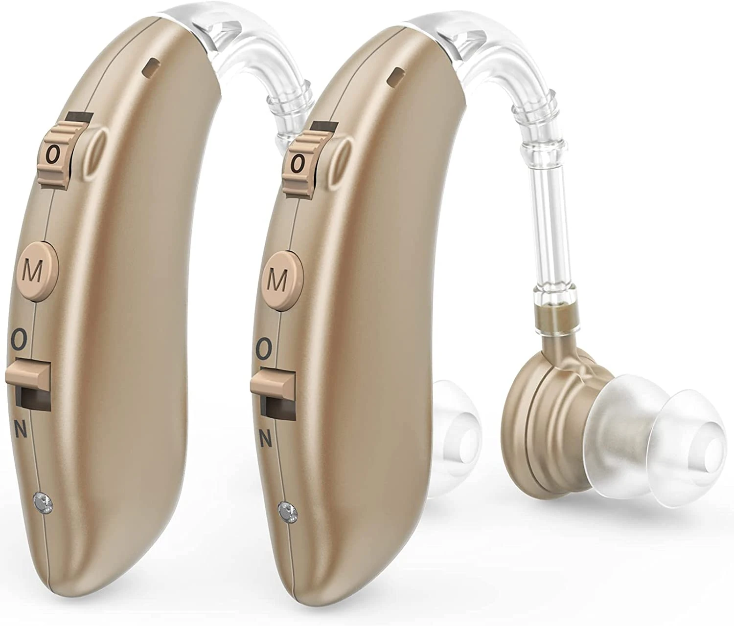 Hearing Aids for Seniors, Rechargeable with Noise Cancelling,Digital Hearing Amplifier for Hearing Loss, Invisible Hearing Aid,Hearing Devices Assist