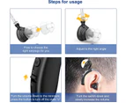Hearing Aids for Seniors, Rechargeable with Noise Cancelling,Digital Hearing Amplifier for Hearing Loss, Invisible Hearing Aid,Hearing Devices Assist