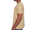 Billabong Men's Core Arch Tee / T-Shirt / Tshirt - Sand Dune