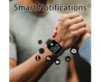 Smart Watch(Call Receive/Dial), Full Touch Screen SmartWatch for Android and iOS Phones Compatible with Heart Rate,Sleep,Blood Oxygen,Step Counter