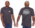 Billabong Men's Sundown Tee / T-Shirt / Tshirt - Asphalt