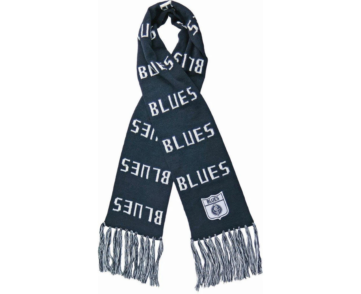 Carlton Blues AFL Heritage Bar Scarf Warm Winter Neckwear