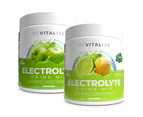 ReVitalise Zero Sugar Electrolytes Twin Pack - 180 Servings - Sour Apple, Lemon Lime