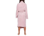 Bambury Women's Microplush Robe - Pink