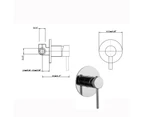 WELS Gooseneck Shower set 200mm Shower head 5-Mode Handheld head Shower mixer tap Top/Bottom Water Inlet Chrome