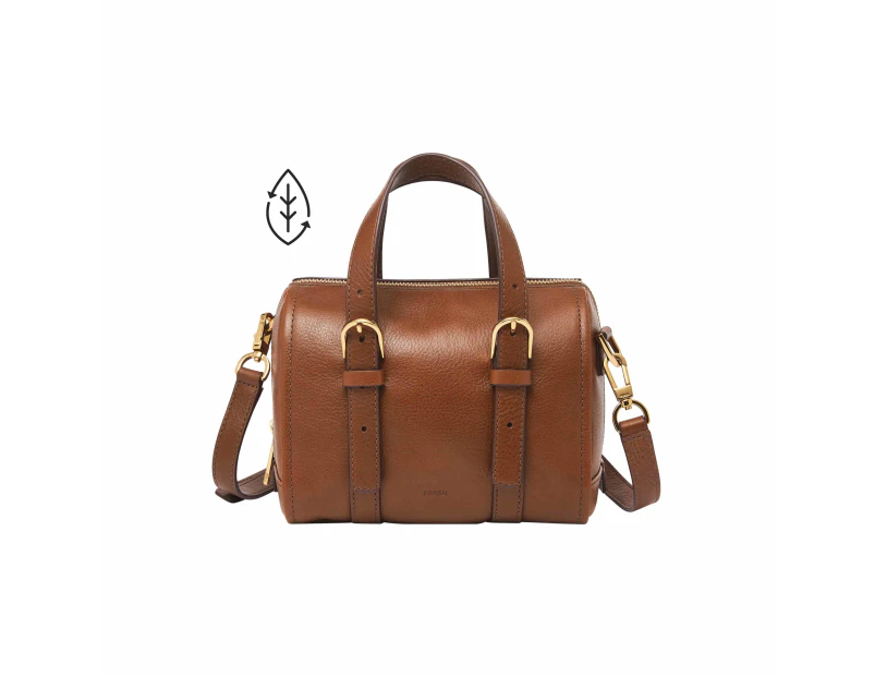 Fossil Carlie Brown Satchel Bag ZB1856200