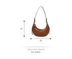 Fossil Harwell Brown Hobo Bag ZB1847200