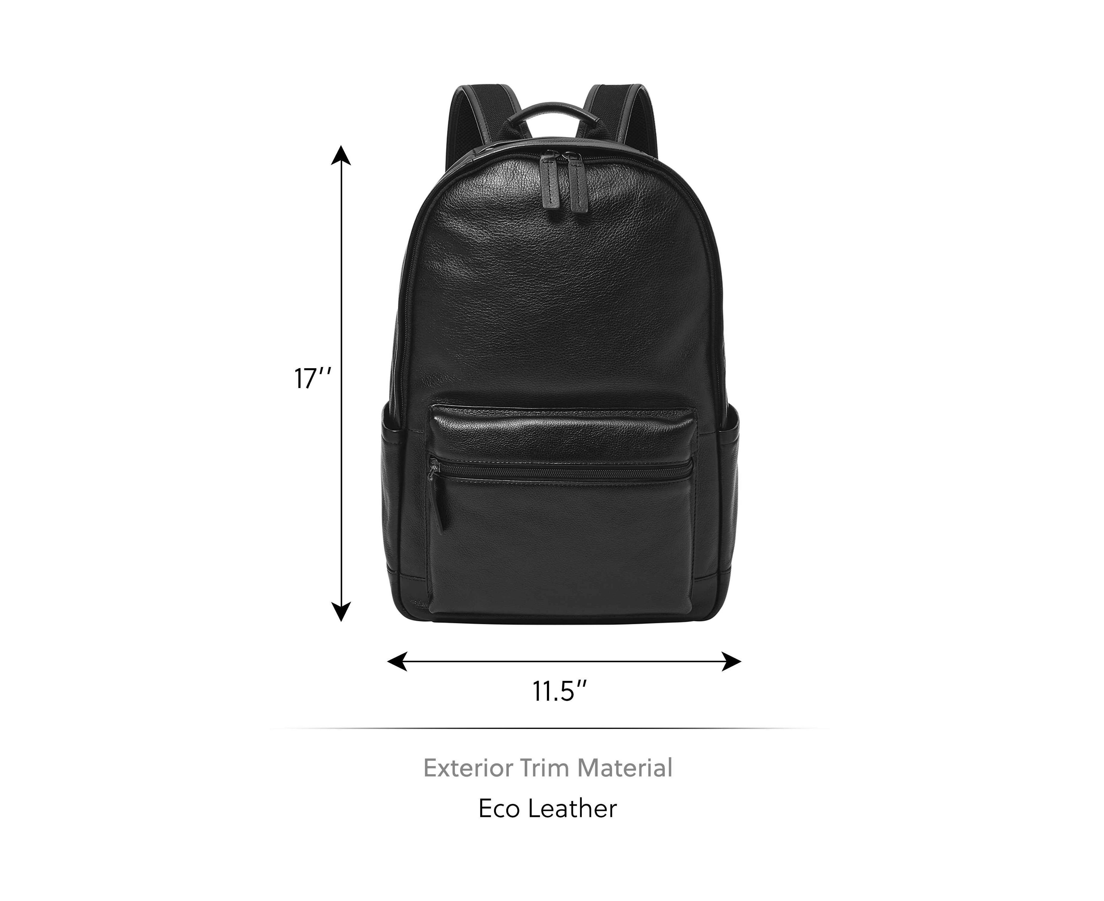 Buckner Leather Backpack Bag - MBG9465001 - Fossil