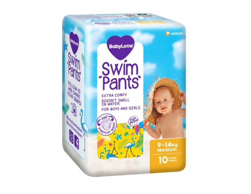 Babylove Medium Swim Pants 10 Pack x 3