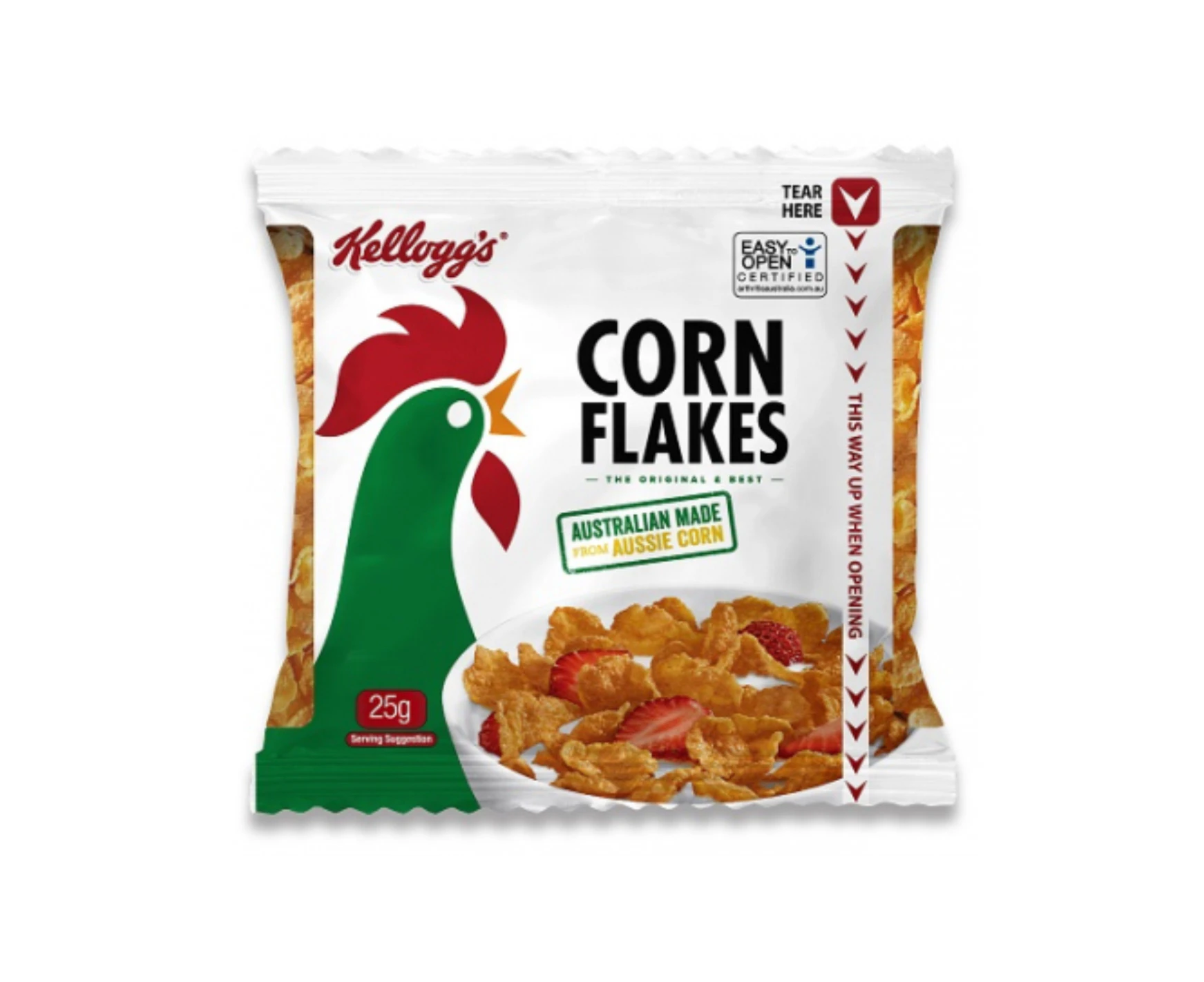 Kelloggs Cornflakes Sachets 30 X 25gr Carton