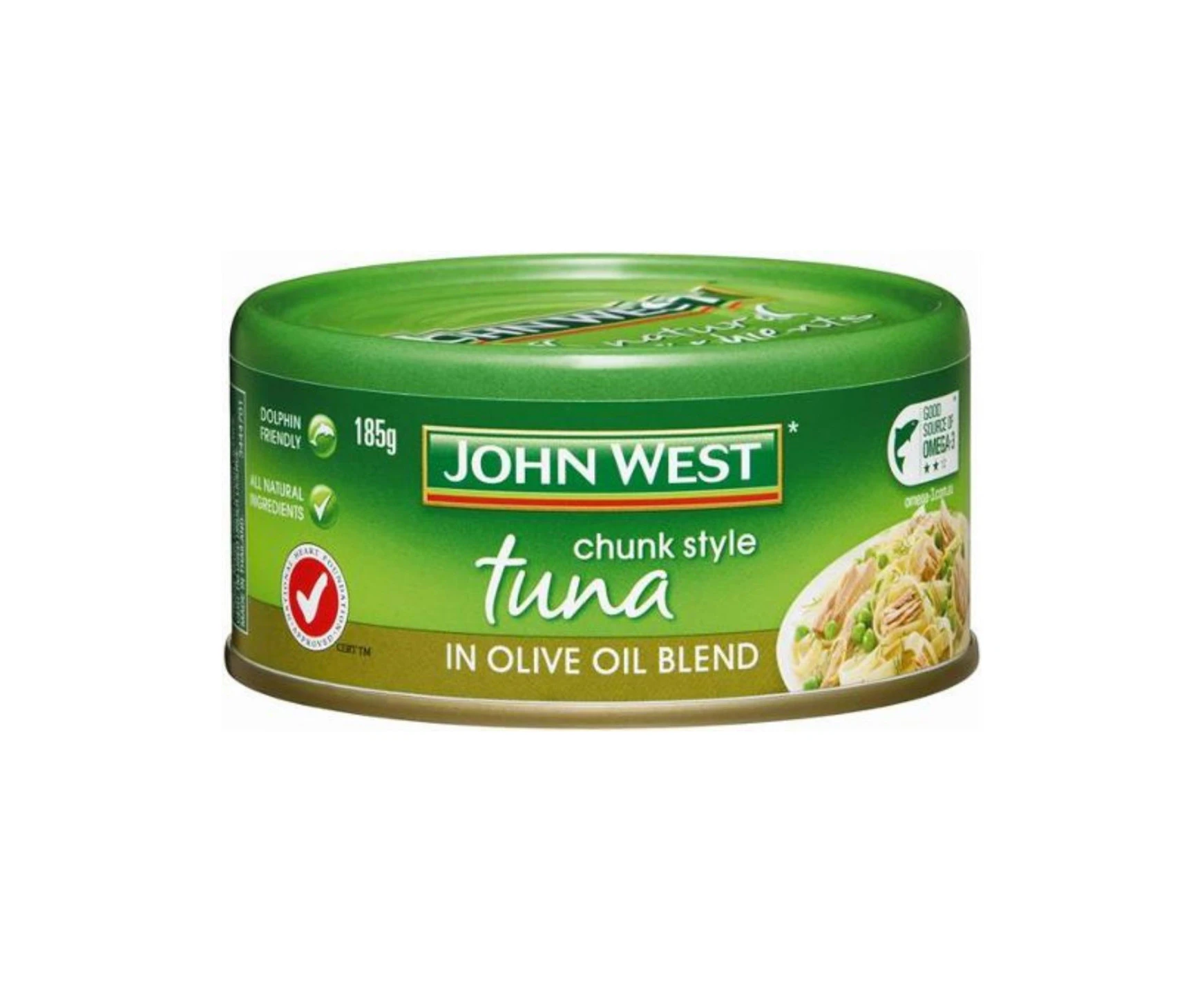 John West Tuna In Olive Oil 185gm x 12