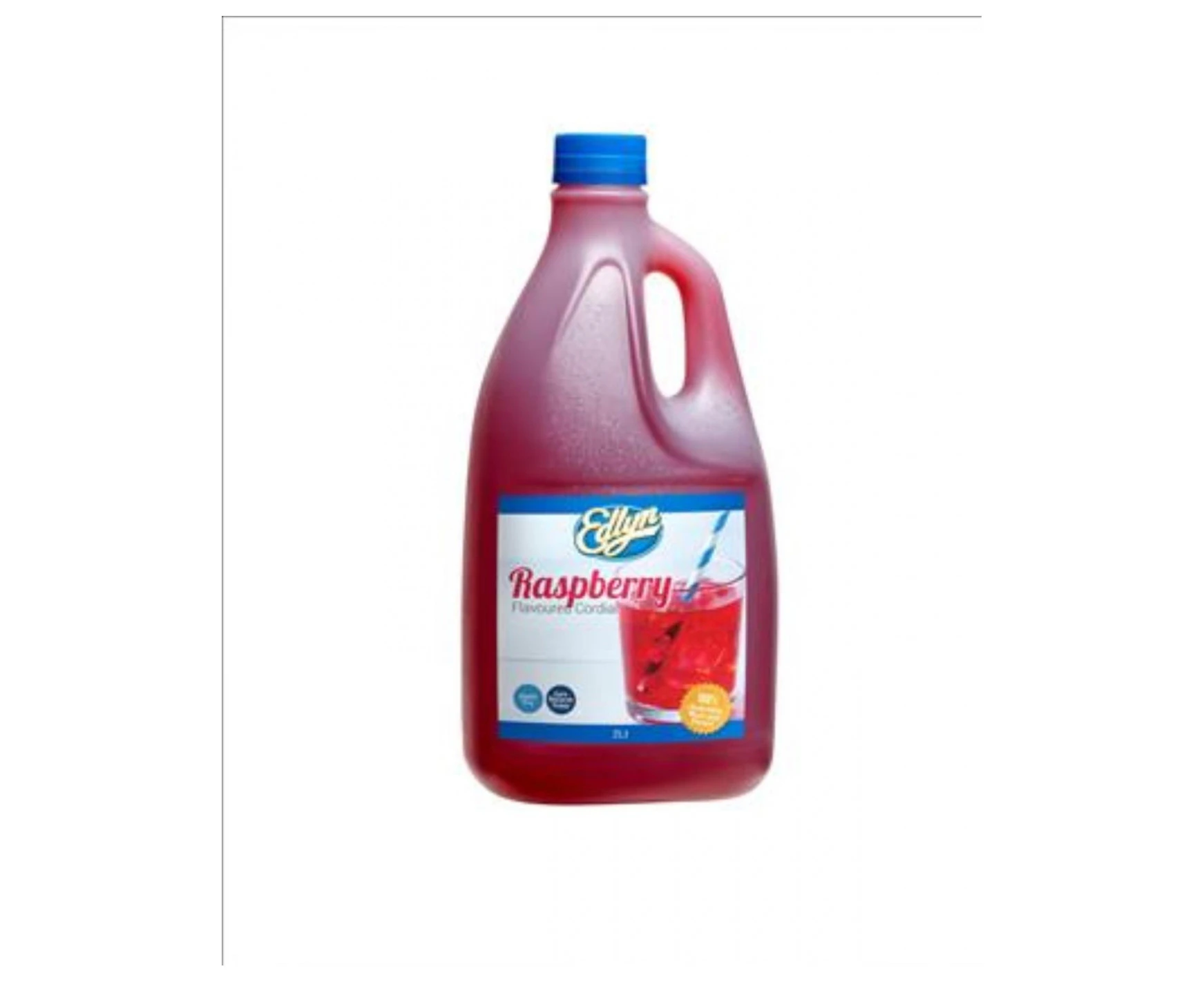 Edlyn Cordial Raspberry 2 Lt Bottle