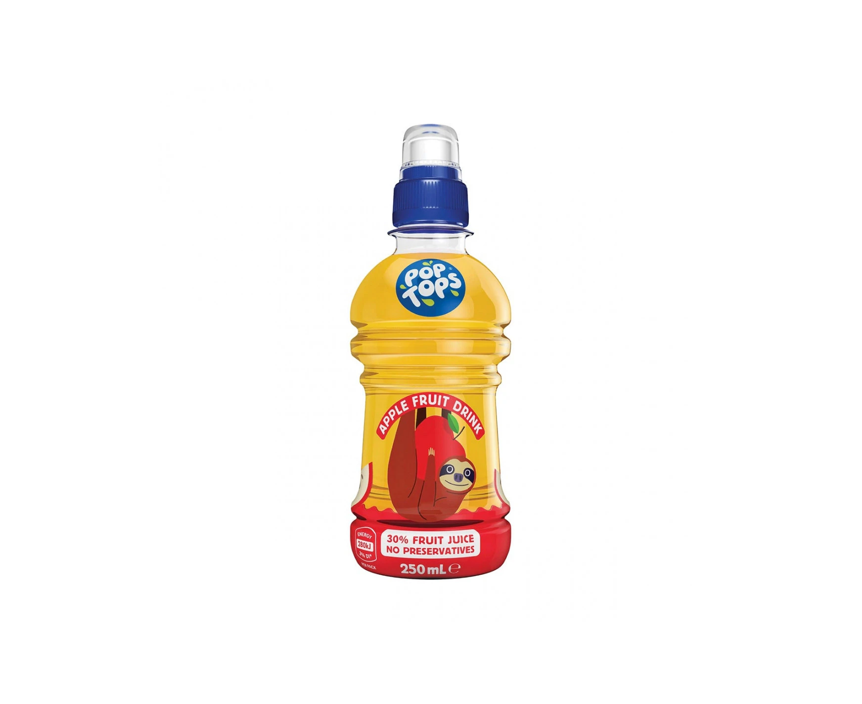 Pop Tops Apple Fruit Drink 250ml x 24