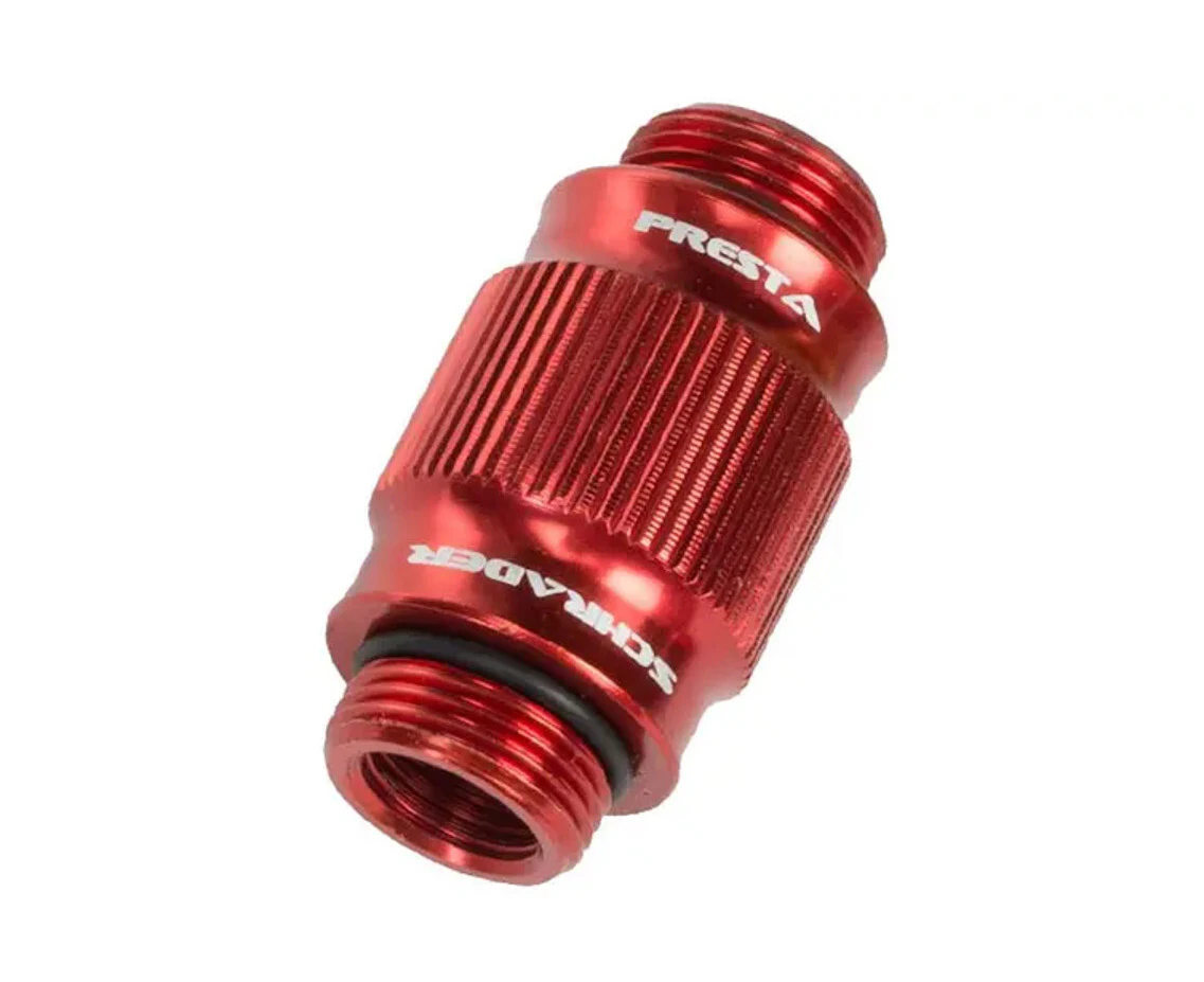 Lezyne ABS-1 Pro HP Chuck Head Red