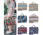 13.3/15.6 inch Floral Print Ethnic Style Laptop Carry Bag Sleeve for Macbook-A3