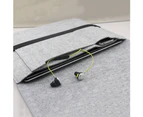 Woolen Felt Flip Laptop Case Cover Bag for Mac MacBook Air Pro 11/12/13/15-Gray