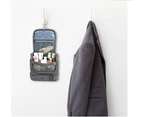 Travel Toiletry Bag Cosmetic Organizer Waterproof Clothes Wash Bag Grey