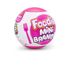 5 Surprise Foodie Mini Brands Mystery Capsule by ZURU - Assorted* - Pink