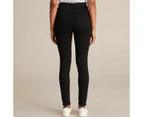 Target Sophie Skinny High Rise Full Length Denim Jeans - Black