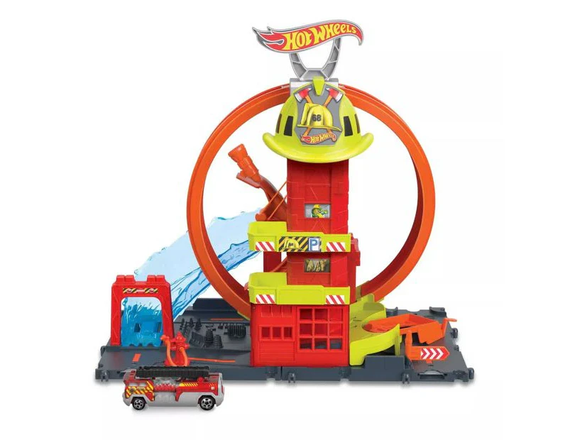 Hot Wheels City Super Fire Station