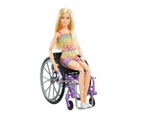 Barbie Doll With Wheelchair And Ramp Blonde Barbie Fashionistas