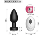 Rechargeable Anal Butt Plug Vibrator G-spot Dildo Prostate Massager Sex Toys For Men Women