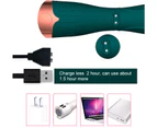 Rechargeable Orgasm Finger Vibrator G-Spot Dildo Clit Nipple Wand Massager Sex Toy For Women