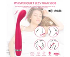 Rechargeable Orgasm G-spot Vibrator Clit Stimulation Dildo Massager Adult Sex Toys for Women