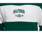 Tommy Hilfiger Boys' Branded Rugby Sweater - Green Room