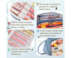 Large Capacity Pencil Case Kawaii School Pen Case Supplies Pencil Storage Bag-Navy Blue