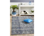 Cheapest Rugs Online Levi Rug In Charcoal & Dark Navy