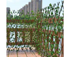 Artificial Garden Plant Fence UV Protected Privacy Screen Outdoor Indoor Use Garden Fence Backyard Home Decor Greenery Walls