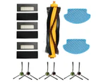 Vacuum Filter Replacement Kit for Ecovacs Deebot De55 De53 De6G Vacuum Cleaner Brush Hepa Filter Brush Roller Mop Cloth