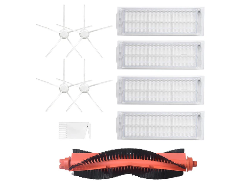 Washable Vacuum Cleaner Accessories for Xiaomi Dreame F9 or 1C Robot Vacuum Mop Roller Side Brush Hepa Filter Kits