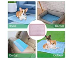 Cover in Reversible Changing Pad Reusable Camping Mat for Kids/Pet/Dog/Cat Waterproof Dog Bed-pink-XL