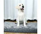 Dog bed Plush soft pet bed with removable washable cover waterproof pet mat-M