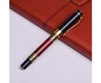 Metal Ink-Refill Fountain Pen Signature Smooth Writing Calligraphy Business Gift-Golden