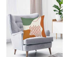Ins linen cushion cover office waist sofa pillowcase style3 45*45cm